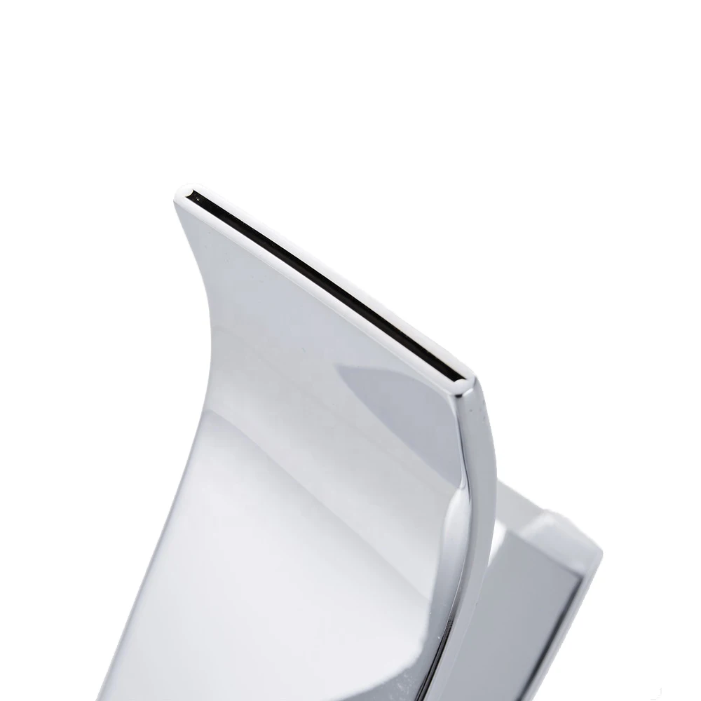 Ceramic Electroplating Square Cube Waterfall Zinc Sink Faucets Basin Faucets