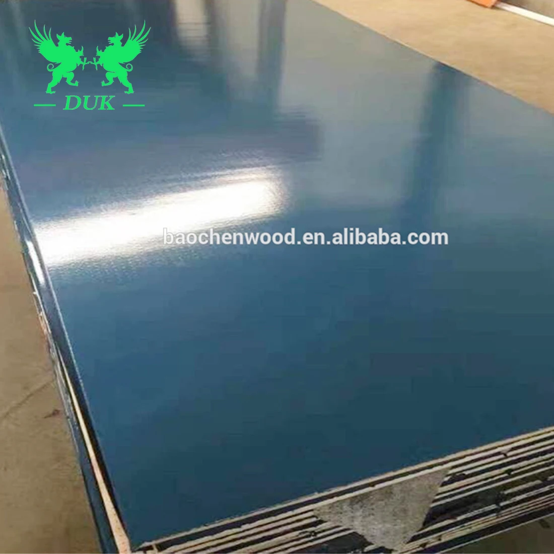 Standard 4*8ft  film faced plywood with pp plastic pilm