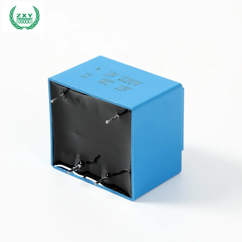 Sealed  transformer 0.5W 1W 1.5W 2W 3W 5W 10W small pin type potting transformer 220V to 12