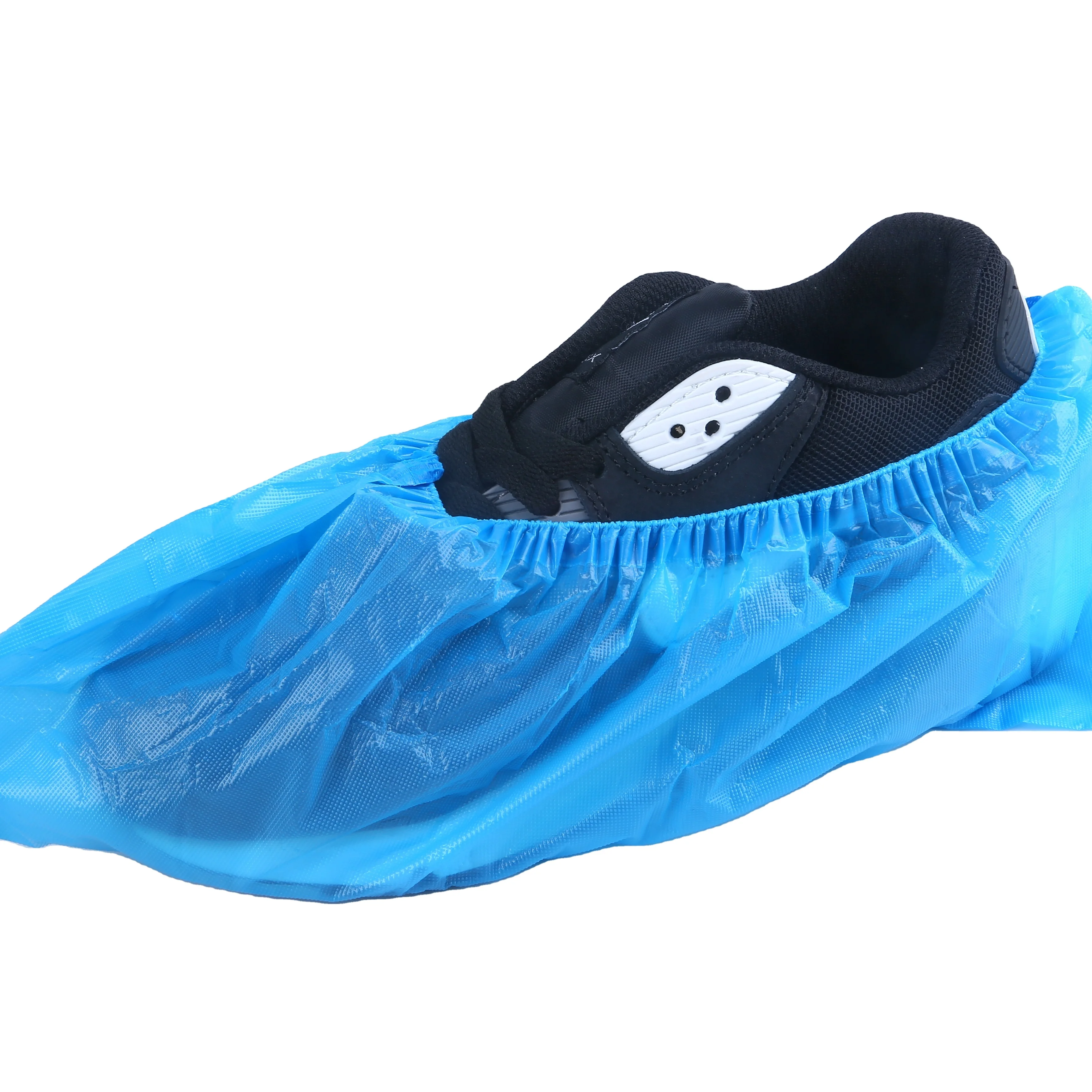 Competitive price pe shoe cover with best quality Coated shoe cover waterproof shoe covers