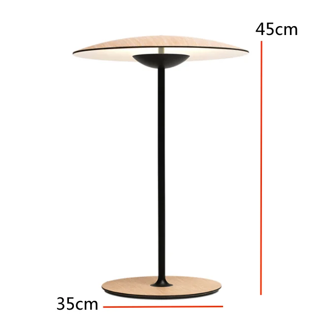 European indoor table lamp lampara de mesa decoration decorative vintage wooden bedside office desk lamp