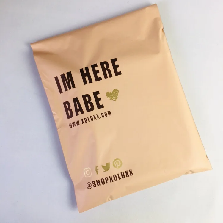 Custom Logo Printed Shipping Postage Satchels Mailers Plastic Packaging Bag 10x13 Courier Pouch Pocket Poly Mailing Bags