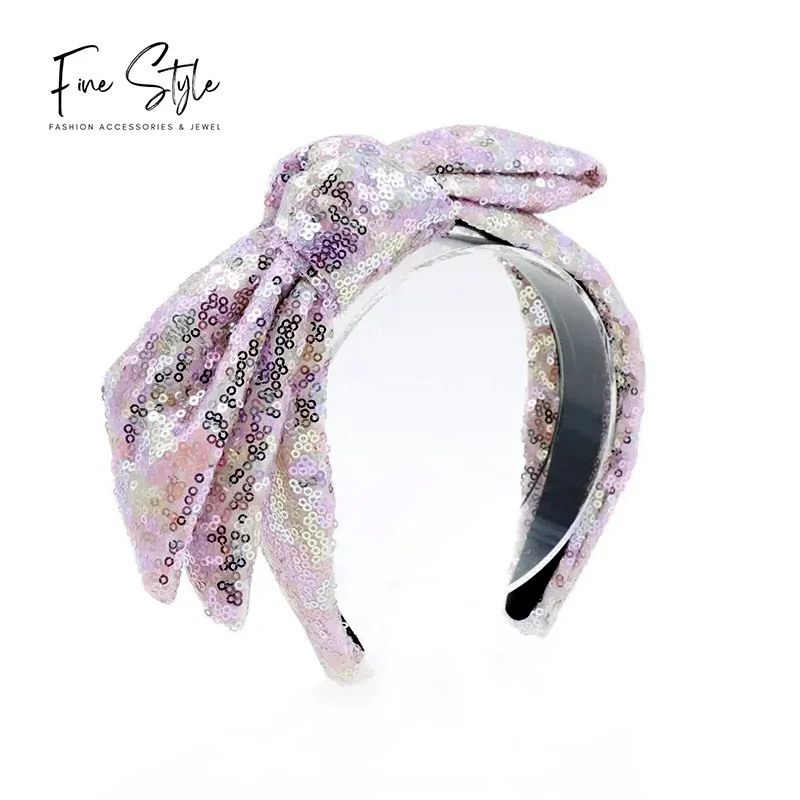 sequin fabric women fashion bow tie Various designs luxury crystal bow tie polyester bow tie for women