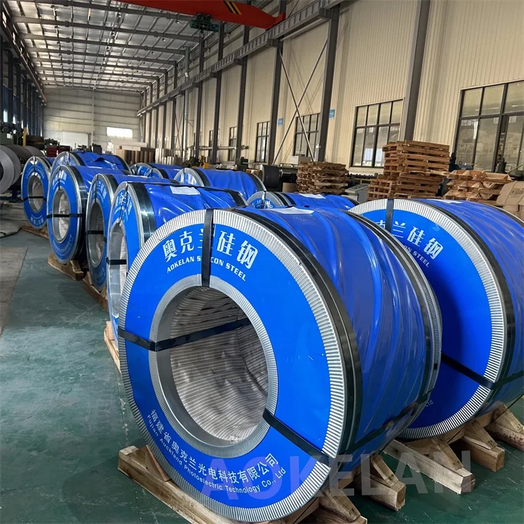 Aokelan manufacture 0.23 0.27 0.3mm High magnetic induction Flux density HiB CRGO grained oriented silicon steel for sale