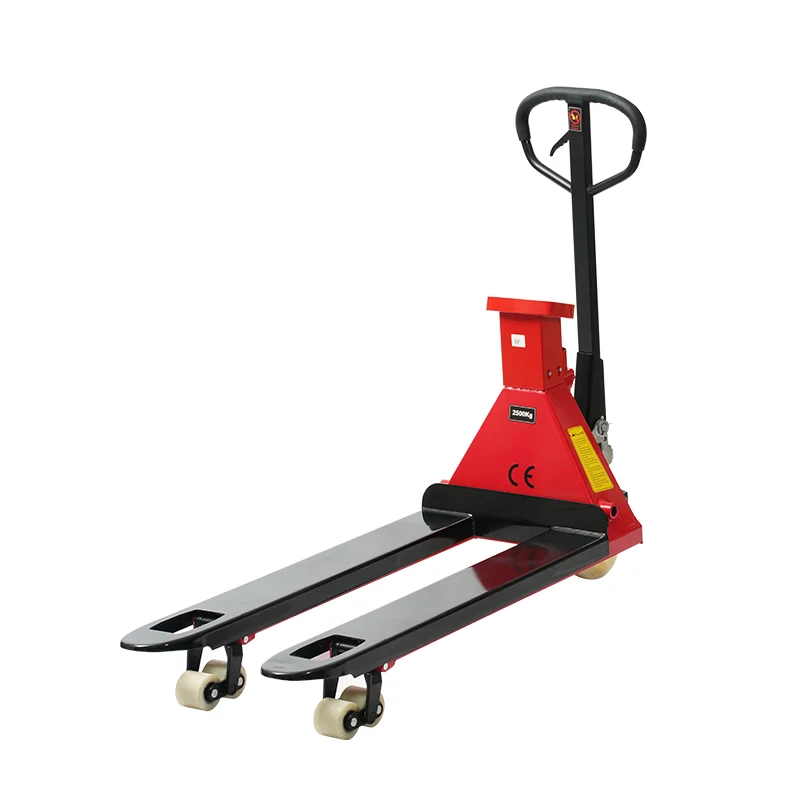 SINOLIFT BFW Series Capacity 2000~3000Kg Scale Hand Pallet Truck Scale Pallet Jack With Painting Weighing Scale
