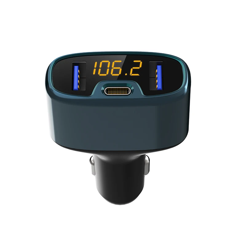 
New Design wireless In Car Bluetooth Fm Transmitter Mp3 