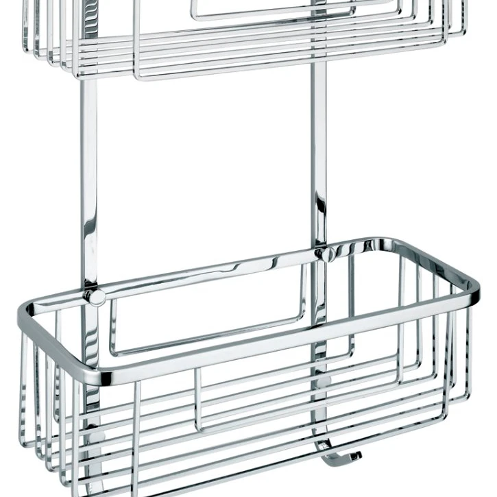 Многофункциональная подвесная корзина для душа с металлической проволокой для ванной