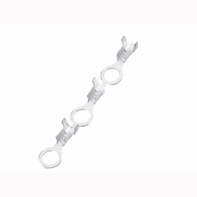 round brass terminal  crimp female spade chain electrical connector auto terminal