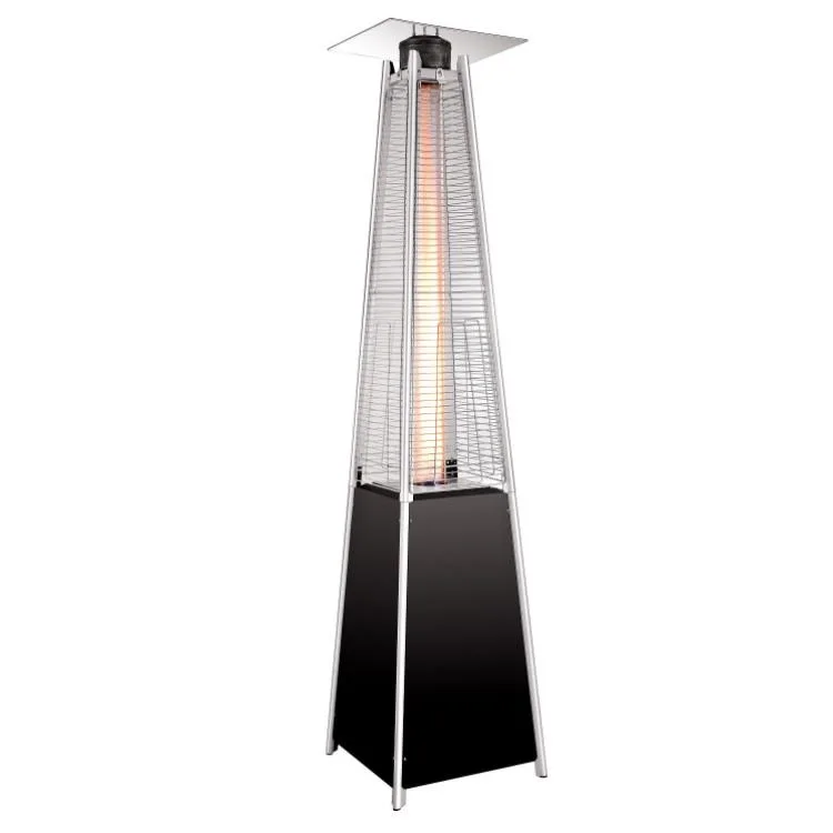 Top-quality Freestanding Outdoor Pyramid Patio Heater Ceramic Burner Camping Gas Heater
