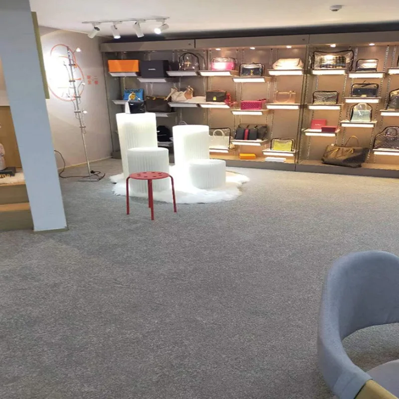 Room carpet bended yarn thickened noise-proof fire-retardant mesh hemp bottom anti-slip wear-resistant luxurious home decoration