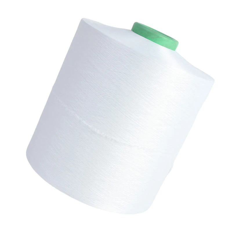 Низкая цена в наличии GRS Сертификация 100% переработанная полу тусклая нейлоновая пряжа для вязания носков