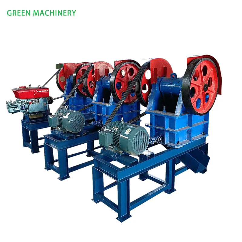 5T/H -20T Per Hour small portable mini mobile stone jaw crusher machine with vibrating screen trommel
