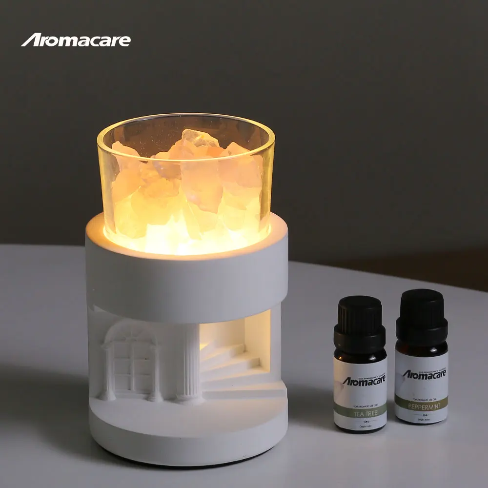 Aromacare  Scent Aromatherapy Fragrance Stone Crystal Rock Oil Aroma Himalayan Salt Lamp Diffuser
