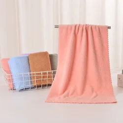 Extra Absorbent Colorful Wearable High Density Drying Spa Microfiber Bath Set Towel For Children