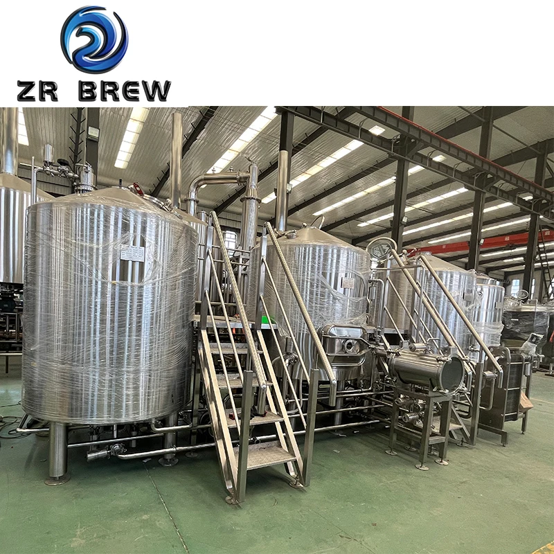 multi function food grade stainless steel Micro brewery gas heating equipment