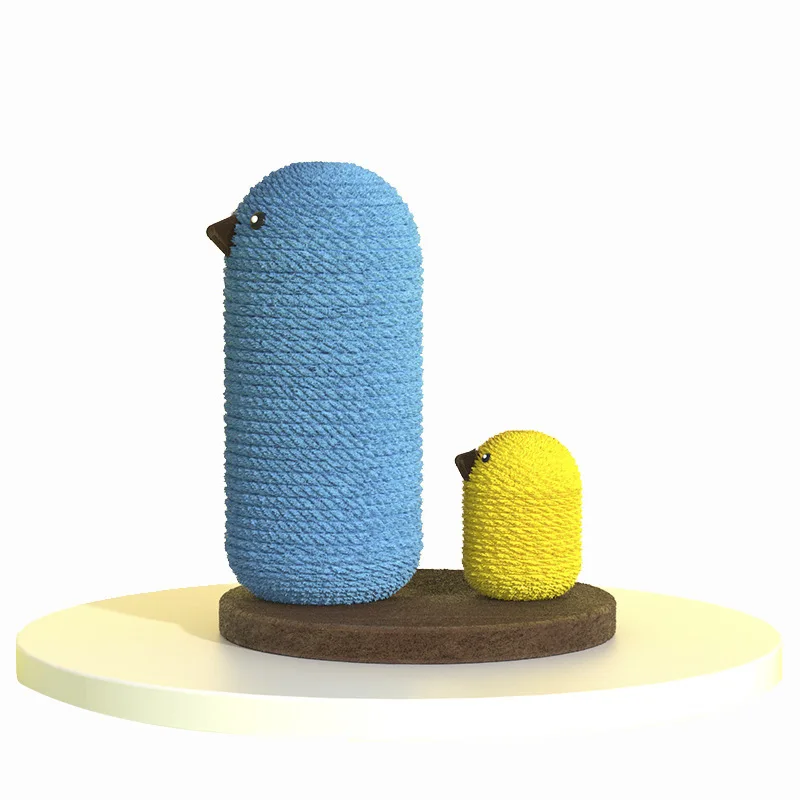 Manufacturers Selling Pet Toy Grinding Claw Cat Tree Large Cat Climbing Frame Cute Mushroom Shape Cat Scratching Post
