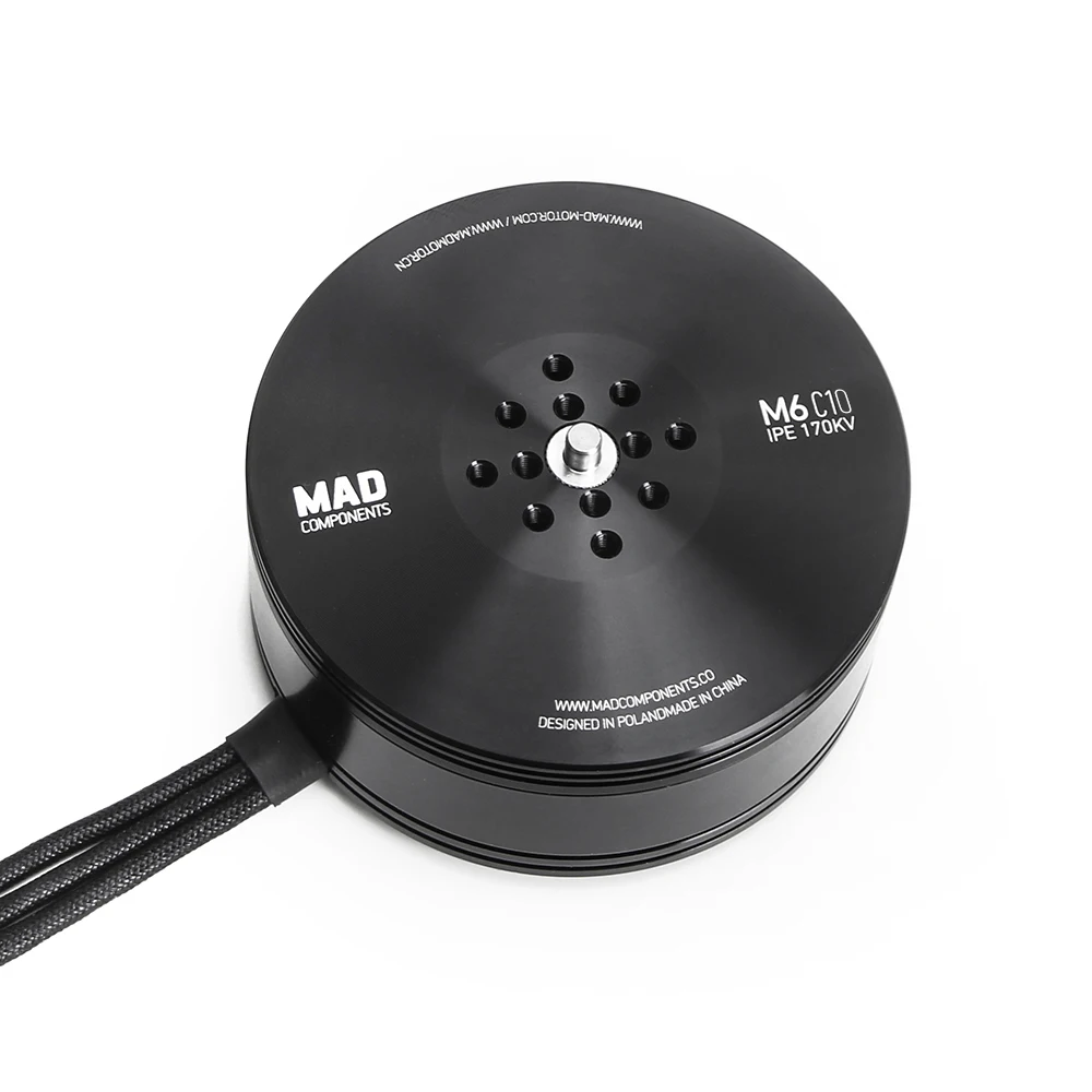  Бесщеточный двигатель MAD M6 C10 IPE для радиоуправляемого квадрокоптера дрона запасная часть FPV Racing с бесщеточным подшипником EZO бесплатная