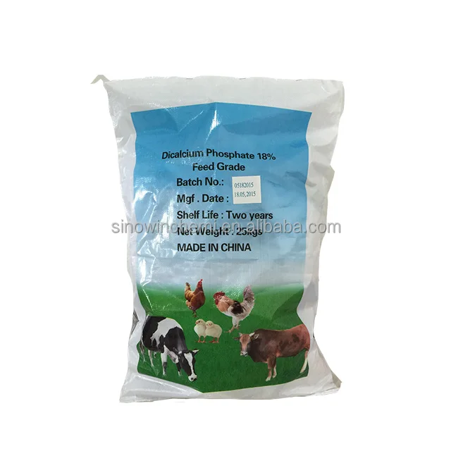 18 DCP Food Grade Dicalcium Phosphate Dihydrate Anhydrous For Poultry Feeds