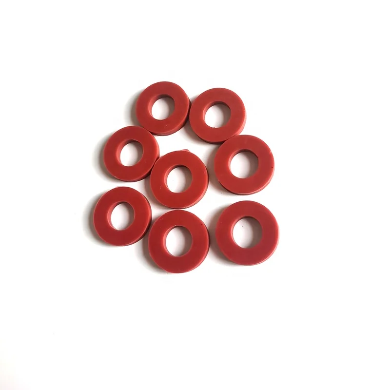 OEM ODM Rubber Round Flat Gasket Oring Rectangular Spacer Silicon Flat Washer Flange gaskets for screw shock absorbers