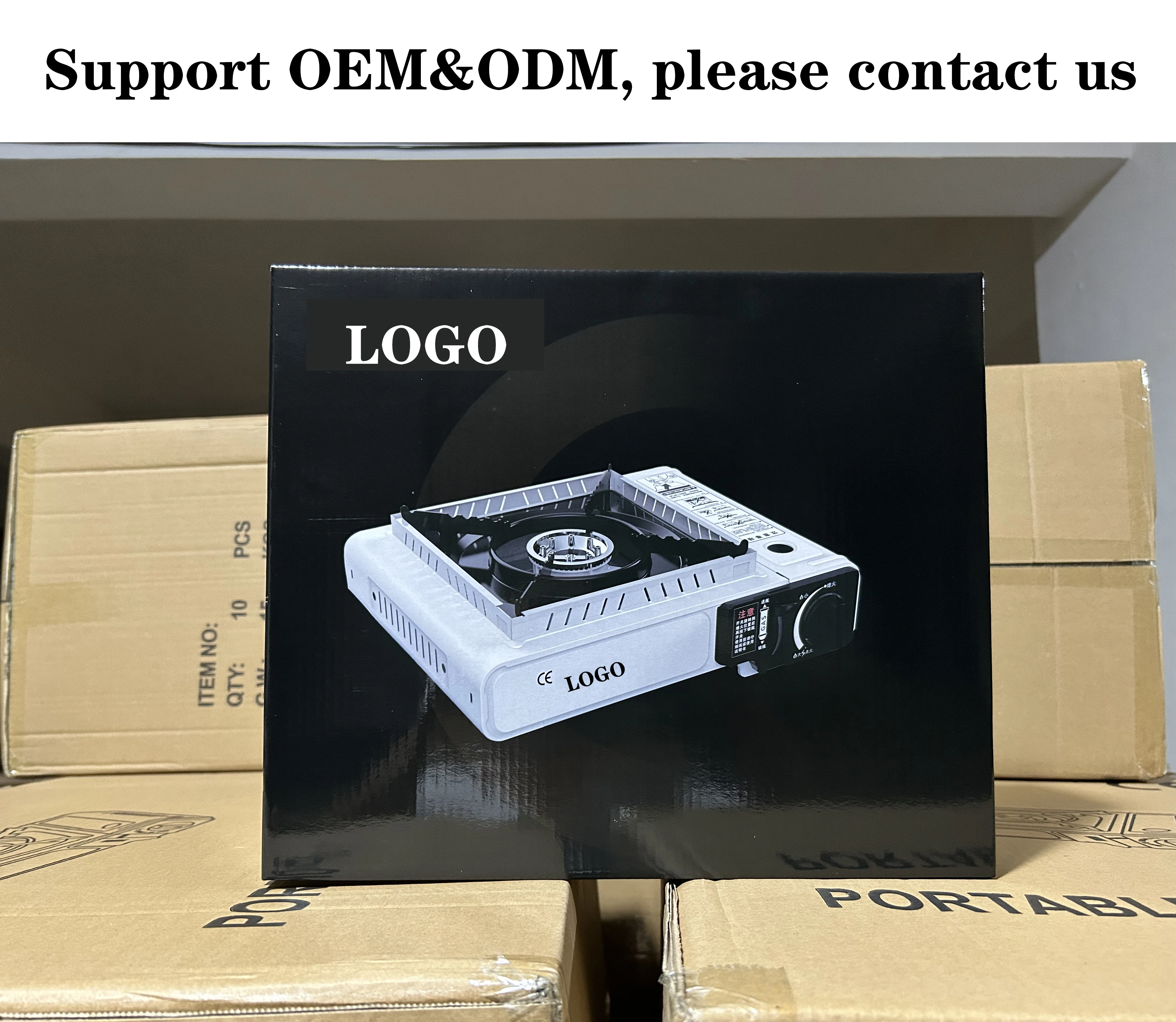 Dual-purpose Portable Gas Stove Outdoor Cooking Stove Gas Burner Automatic Ignition Gas Portable Butane Stove With Carrying Case