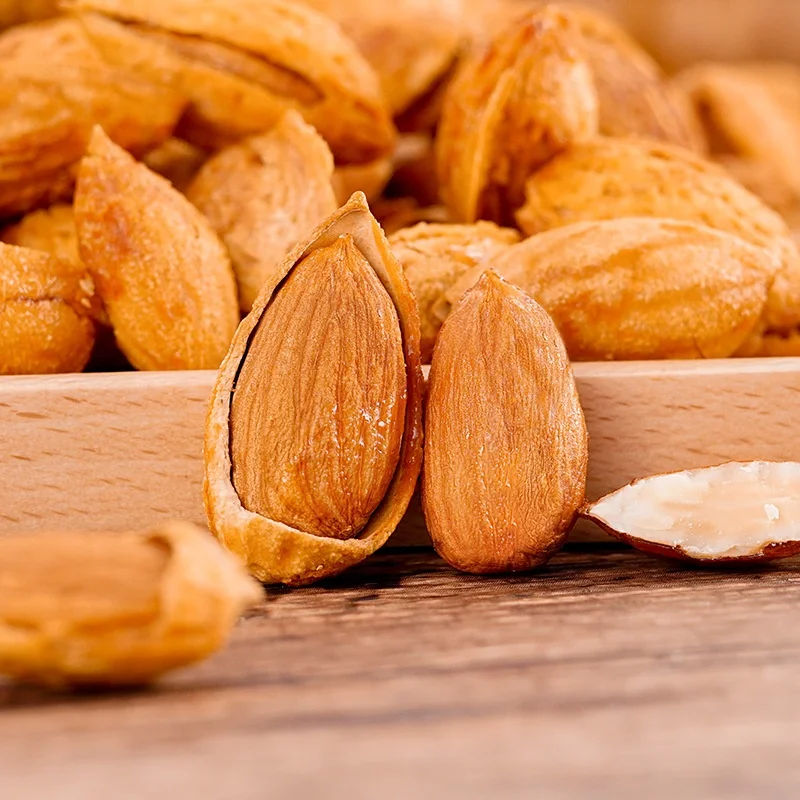 Бесплатный образец высококачественного 100% натурального сушеного миндаля для оптовой