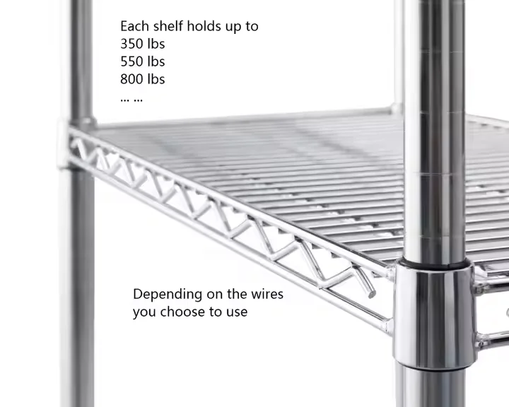 Stainless Steel Shelf Multi-layer Kitchen storage rack Household Floor Multi-layer Microwave Metal Shelf storage