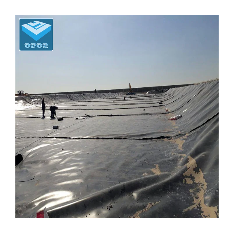 geomembrane hdpe 1mm artificial pool fish pond lake tank liner dam liner pond liner manufacturer price geomembrane