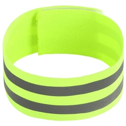 Adjustable Elastic Wrist Arm Ankle Band Running Reflective Wristband Armbands Safety Reflective Band With Hook and Loop