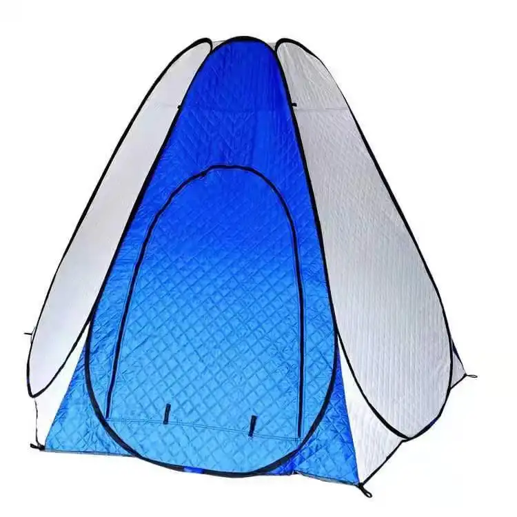 Survival Gear Winter Fishing Tent Waterproof Ice Fishing Shelter Trolley Camping Grow Automatic Outdoor Sport Family Tent