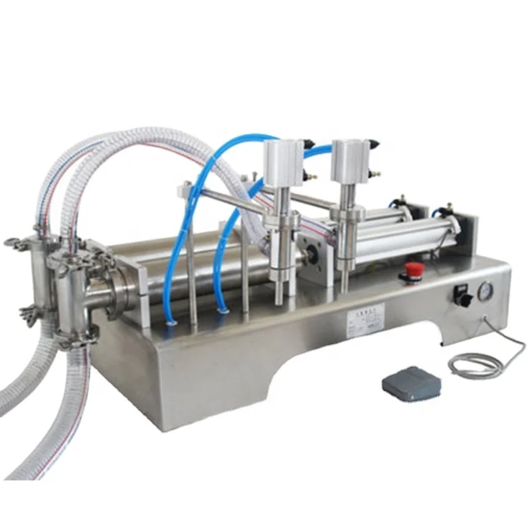 Easy operate  seafood sauce two nozzles filling machine jam filling equipement machine