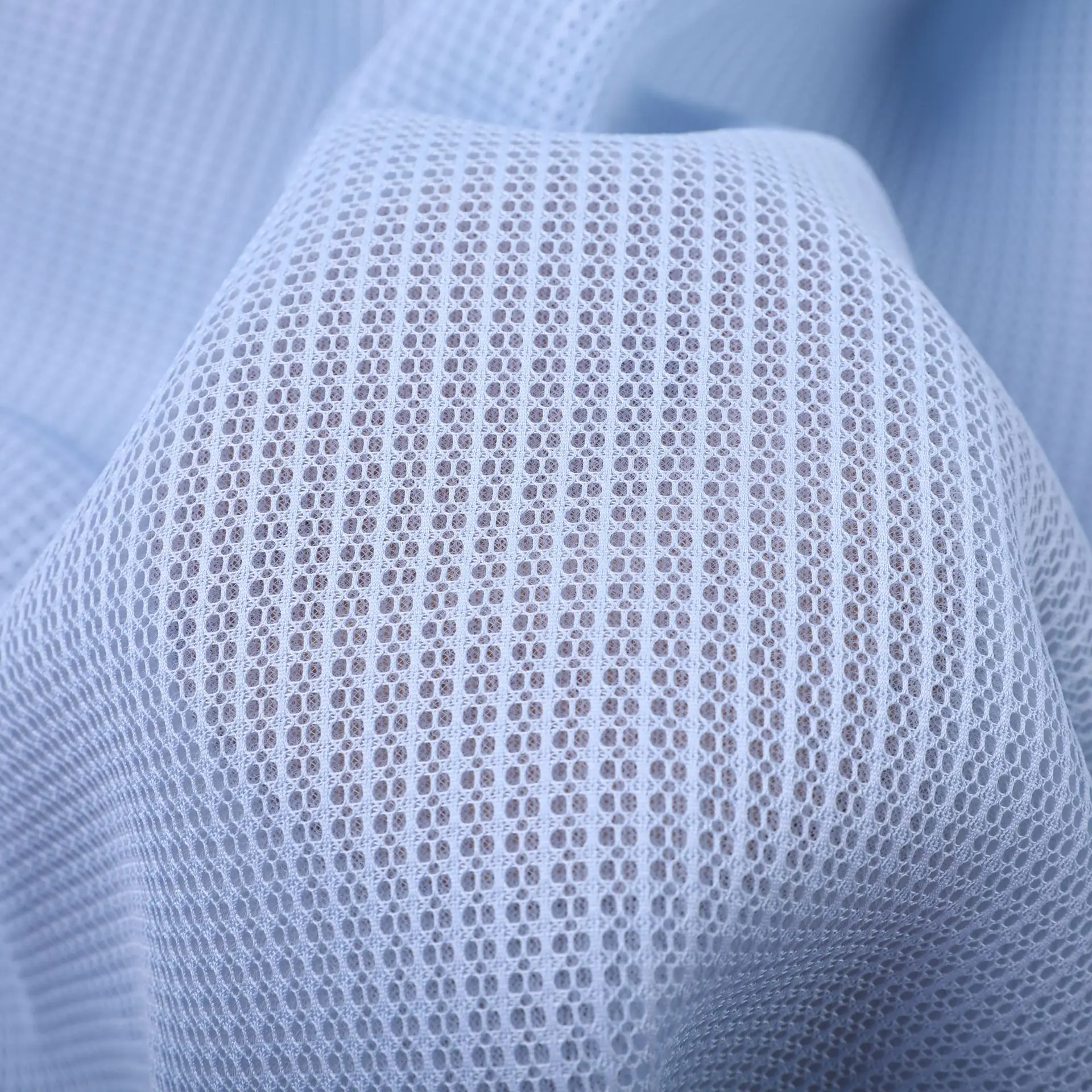 Ready to ship Stock 100% polyester 3D Air Spacer Mesh Tencel Fabric