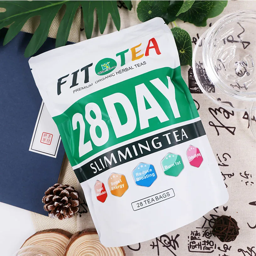 Best Selling 3 per bag 28 Day slimming tea burn fat weight loss detox slim tea for ballerina