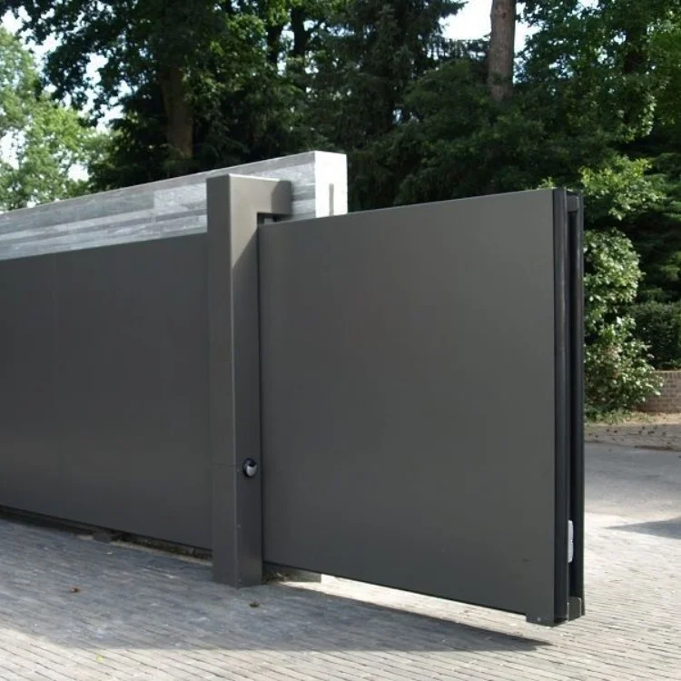 Modern Design Fence Post Caps Latest Main Suspended Gate Designs Driveway Gates Aluminum Sliding Gate