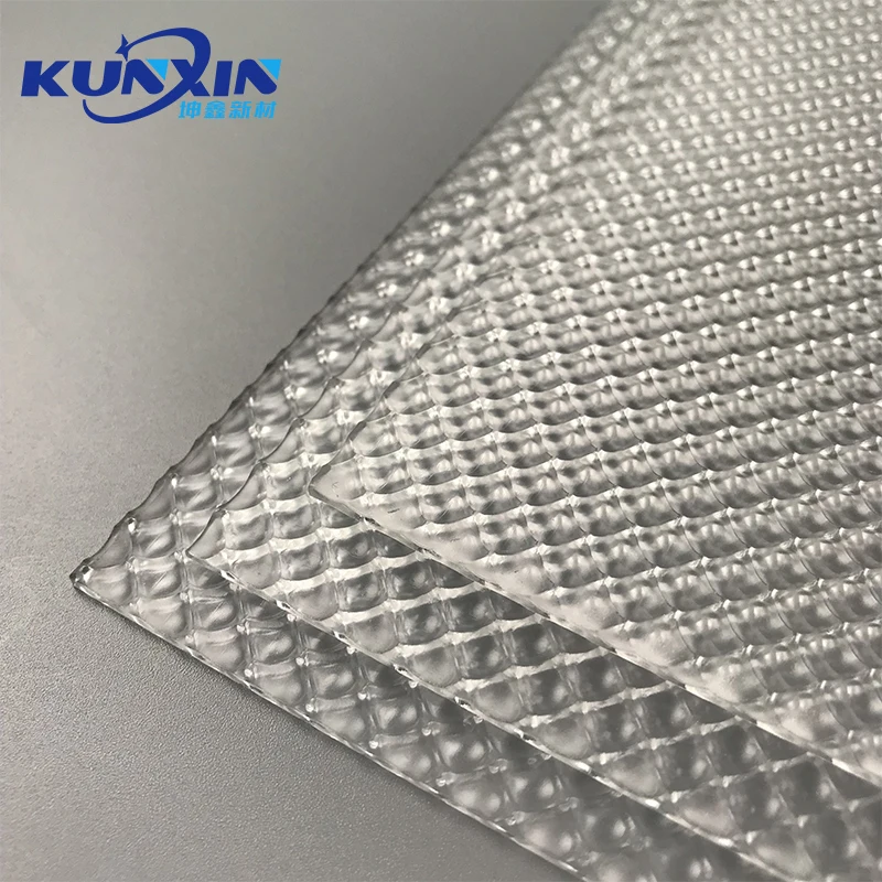 Best Selling Products 88% Transmission Rate Prism Pattern Pmma Prismatic Acrylic Sheet