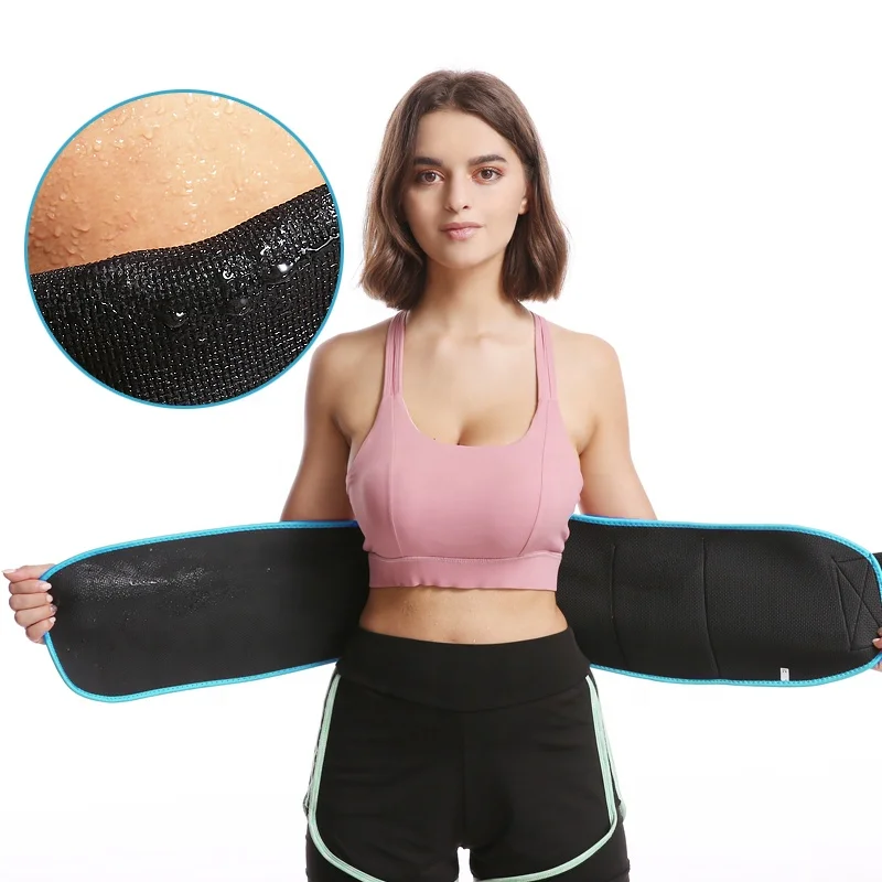 Sweat Waist Trimmer Waist Sweat Band Belly Stomach Wrap For Women