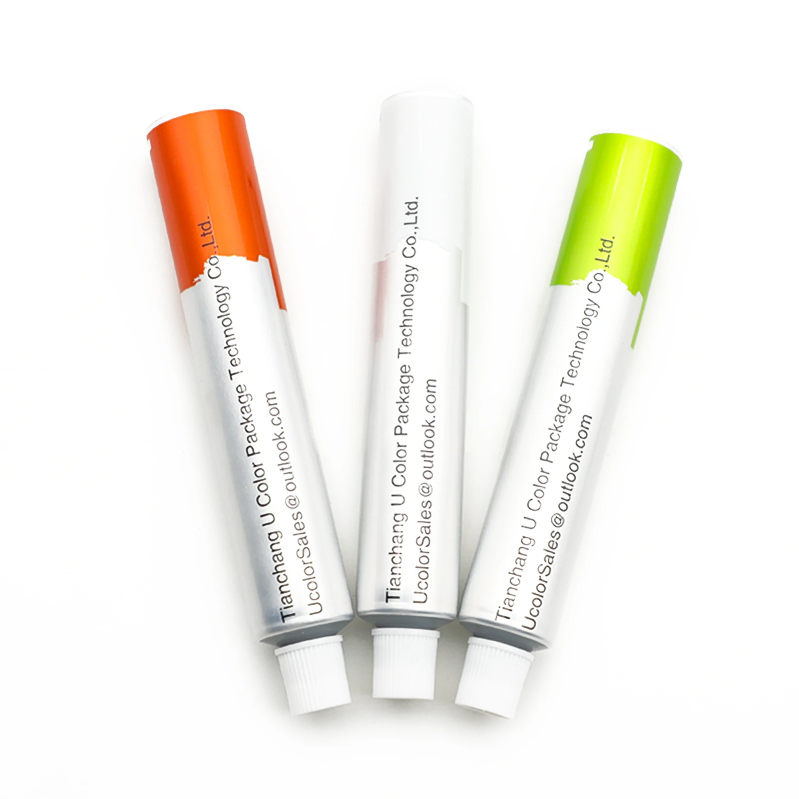 Wholesale Custom Printing Squeeze Empty 20ml 22ml Plastic Tube Aluminum Tubes For Acrylic Paint Packaging