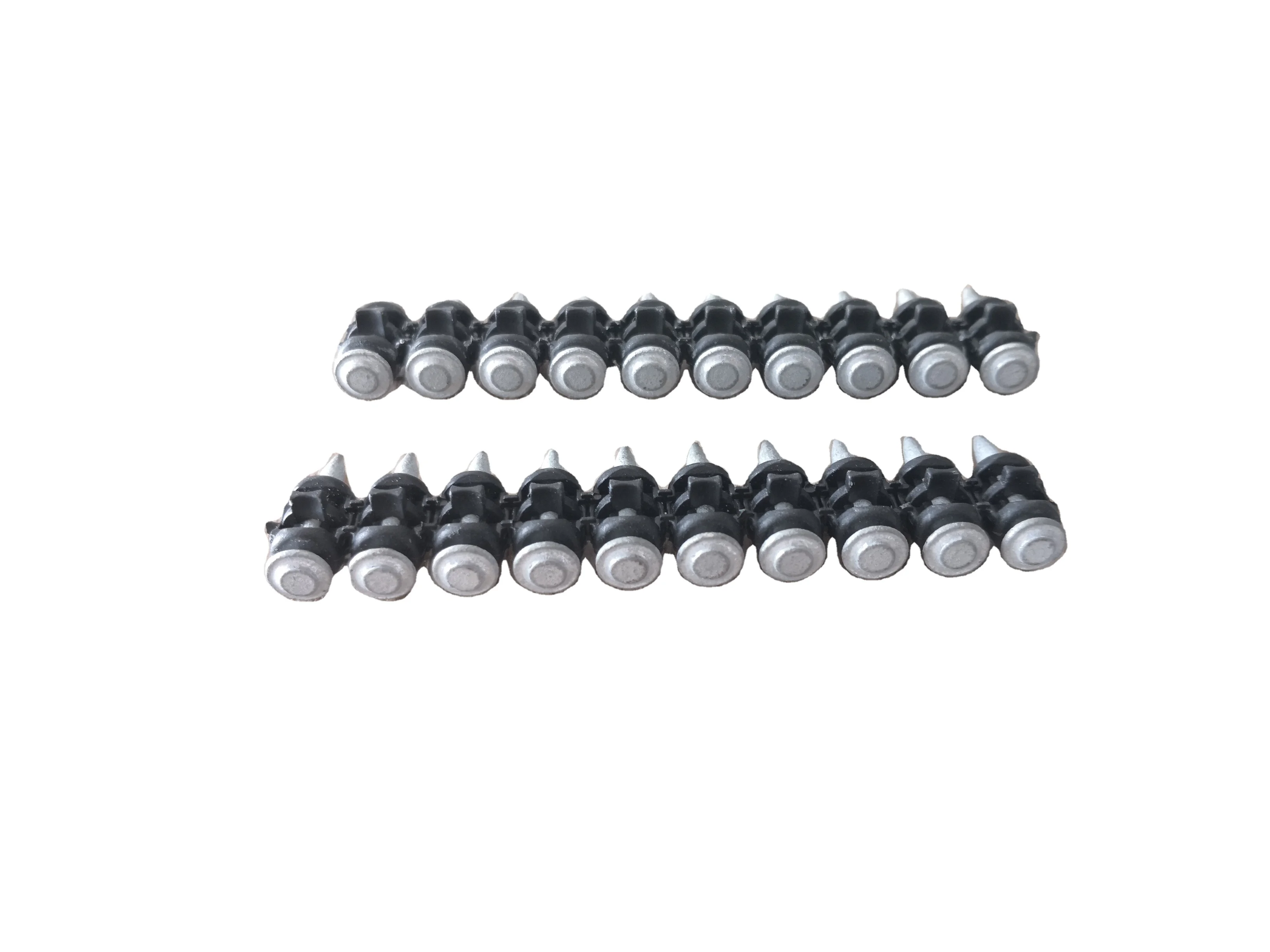 A nail gun shoots nails hiltl dedicated