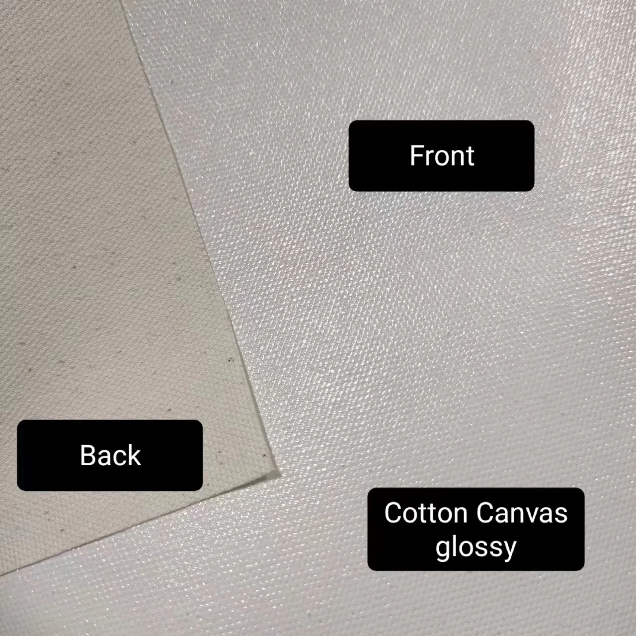 Premium Quality Printable Glossy Matte Cotton Canvas for inkjet for stretching & framing