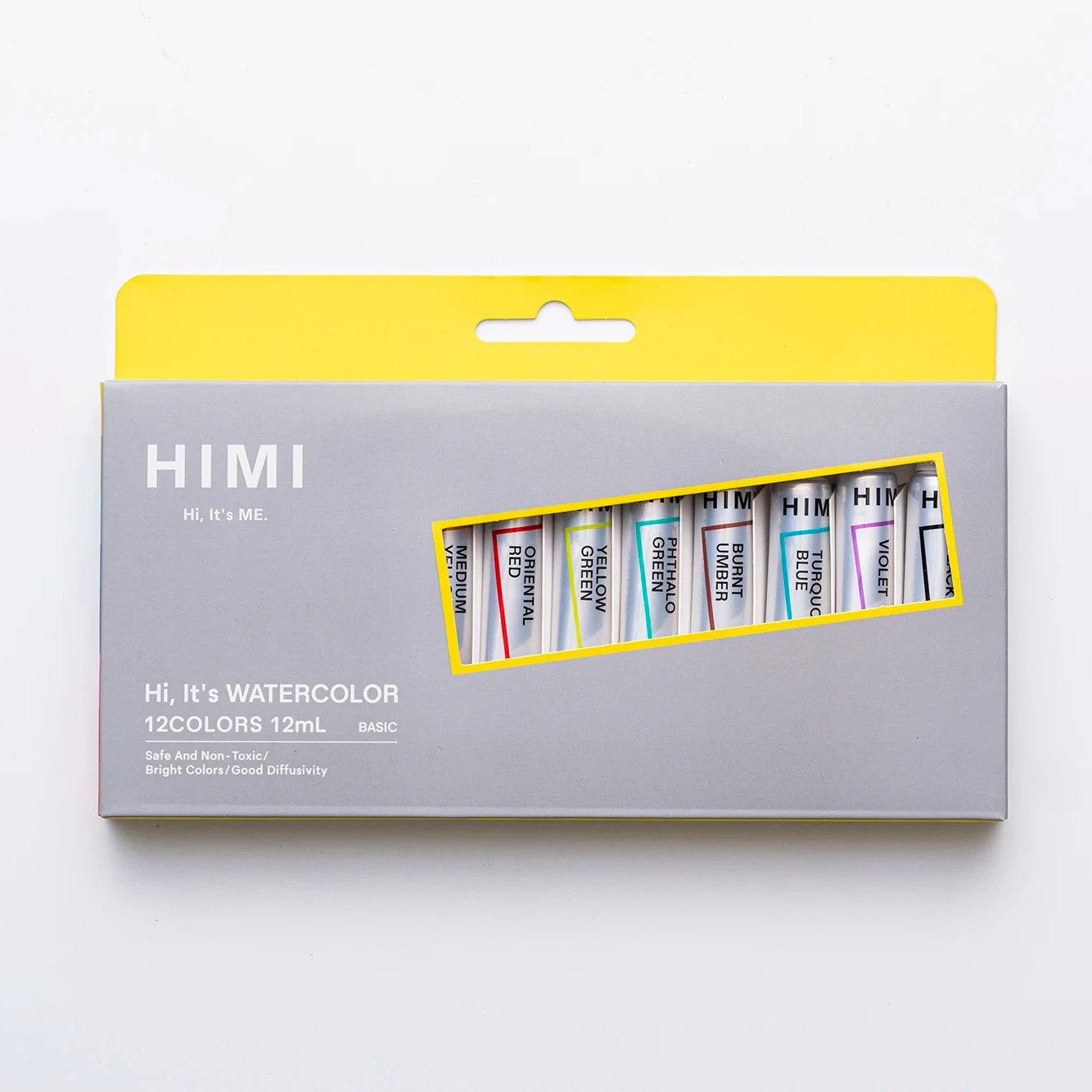 Новый VISION HIMI MIYA портативный набор для рисования 12 мл цветов Набор акварельных трубок