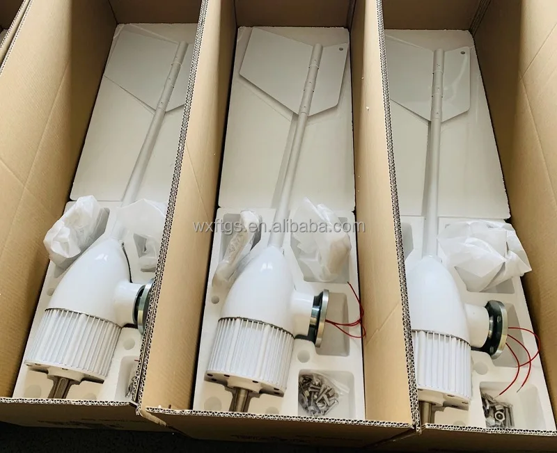 Customized Wind Generator 1500W 220V AC Strong Wind Turbine 3 PCS 1080MM Nylon Fiber Blades 1.5KW Windmill System FT-1500M8 CE