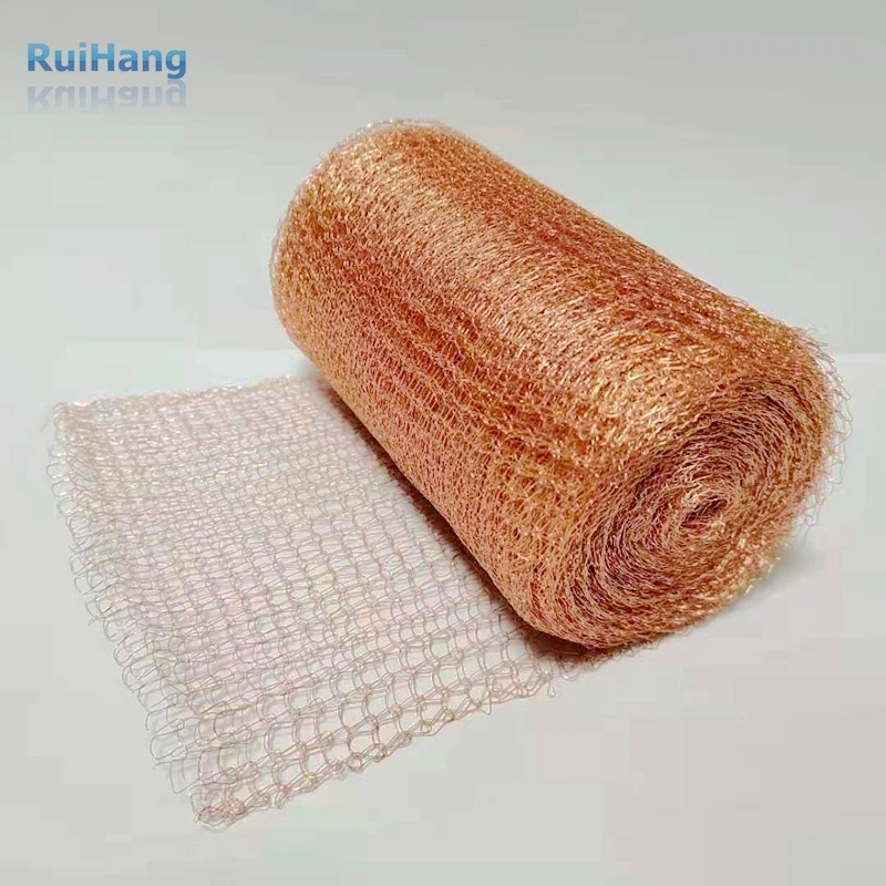 Factory direct sale 100 mm Width Copper Mesh for Pest Control Copper Wire Mesh with free samples