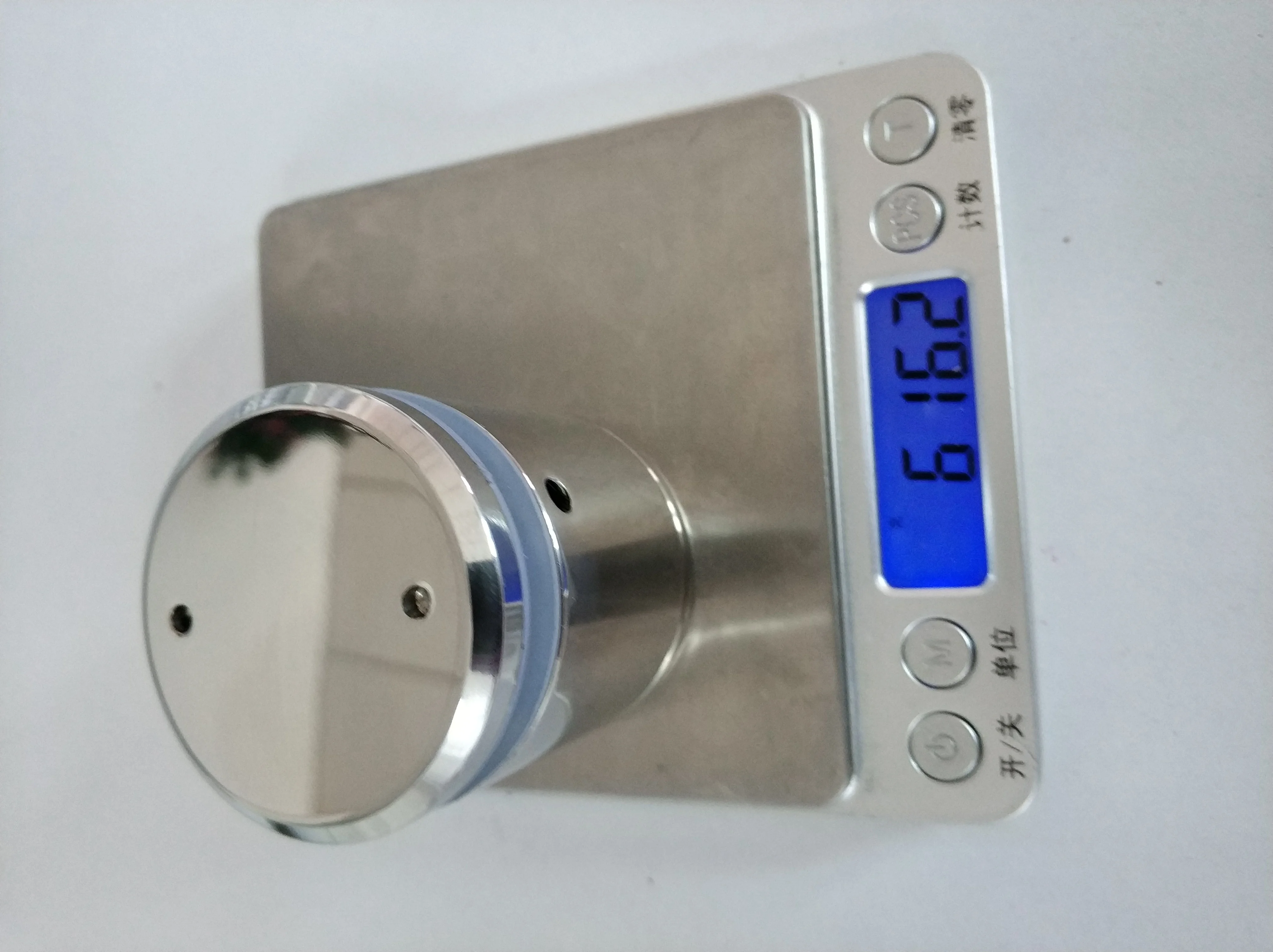 Everstrong stainless steel solid round  glass holder or standoff  for stair railing