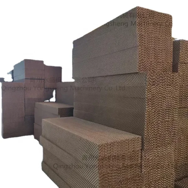 China Evaporative honeycomb Cooling Pad for greenhouse poultry farm factory