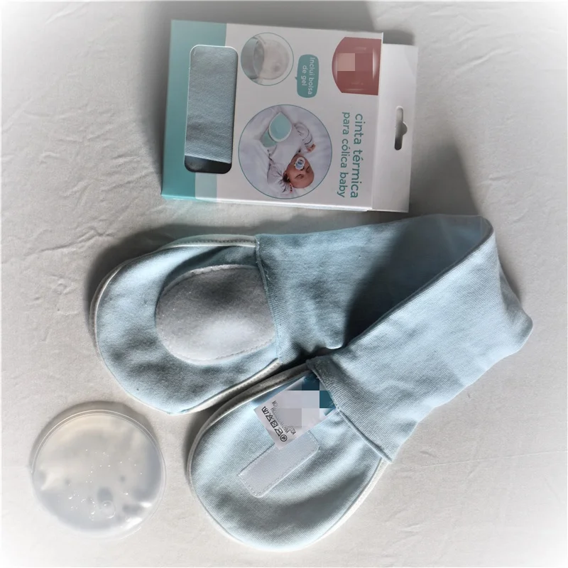 Infant Tummy Belt Baby Colic Relief Bellyband With Gel Warmer