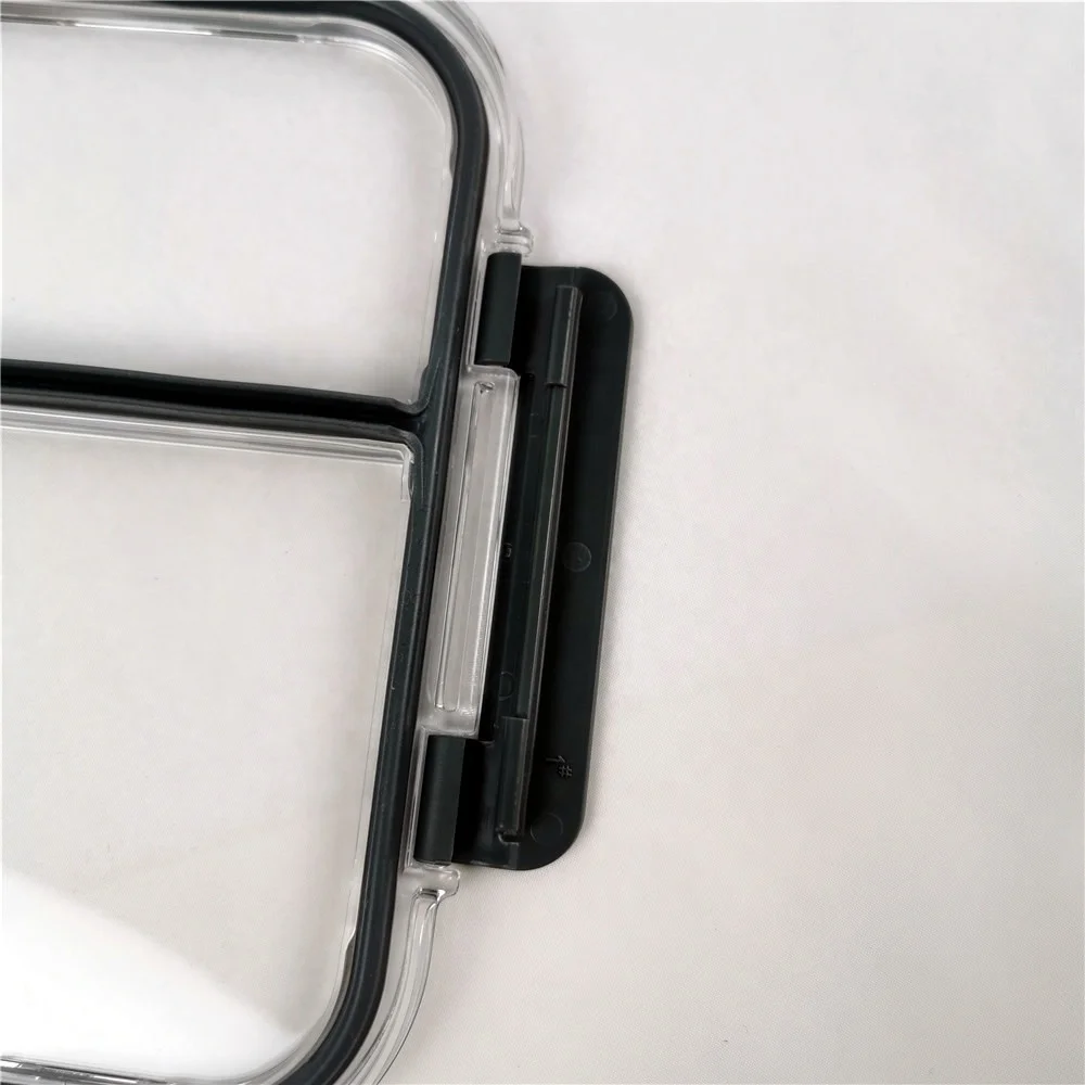 Экологически чистые стеклянные контейнеры для еды без бисфенола А 100%, безопасный контейнер для хранения пищевых продуктов с крышкой из полипропилена