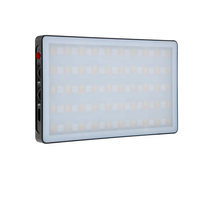 LituFoto R16 High Color Rendering Dual Color temperature Dimming Range from 3200K-7500K RGB Video Light