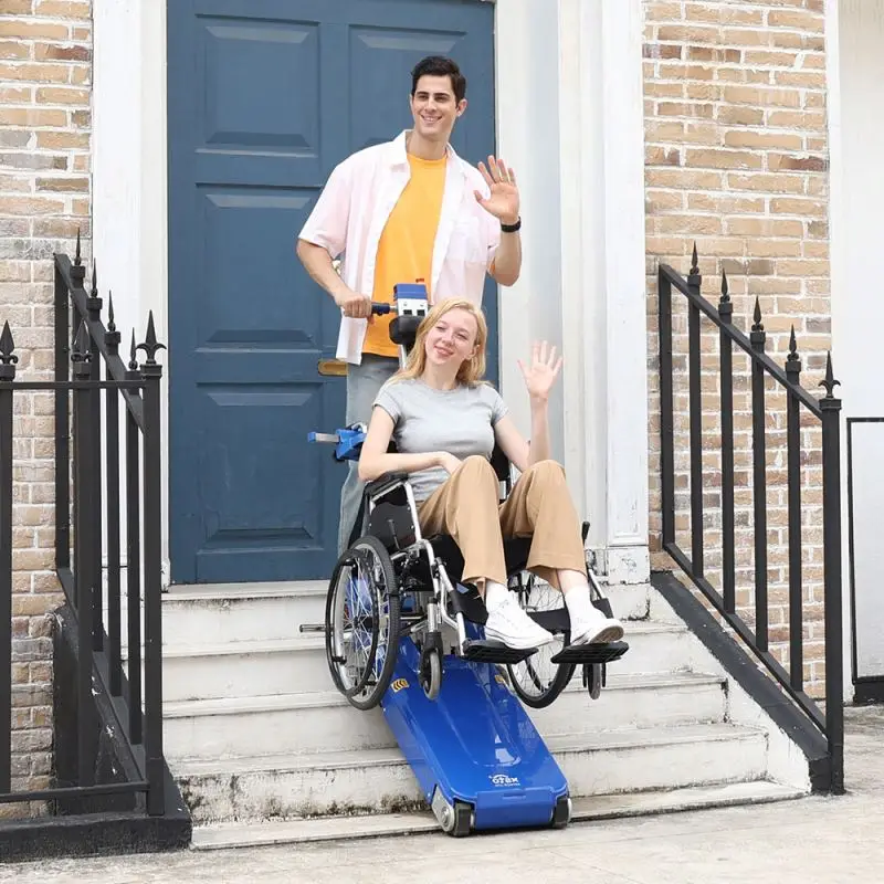Climbing Chair Climbs Stands Staircase Electric Power for 400Lb Stairlift Guangdong Electronic Motorized Stair Wheelchair