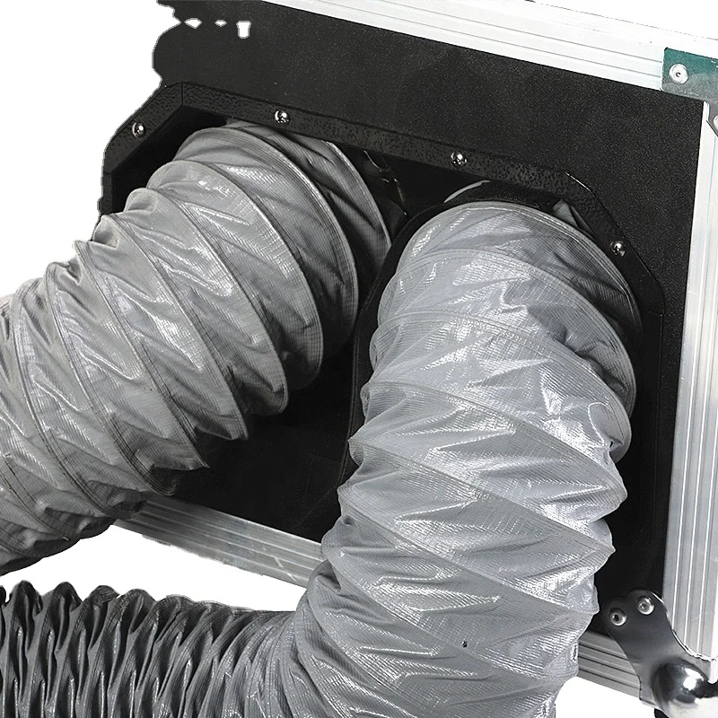 4000w water based low fog  Stage Equipment dual head smoke  Low Lying Smoke Floor Fog Machine for Wedding party machines dmx led