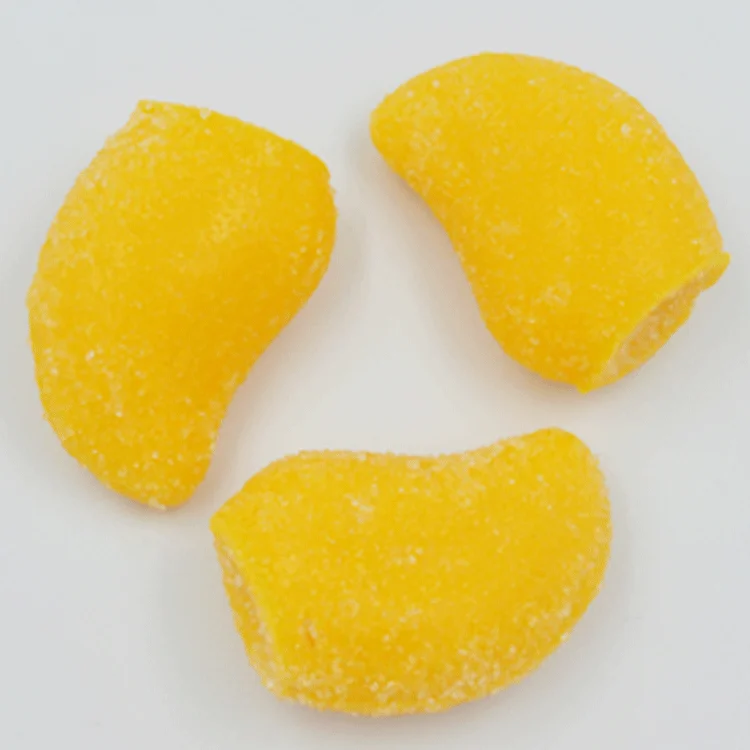 
Mango soft candy Chewy Mango Fruit Flavor Jelly Soft Candy 