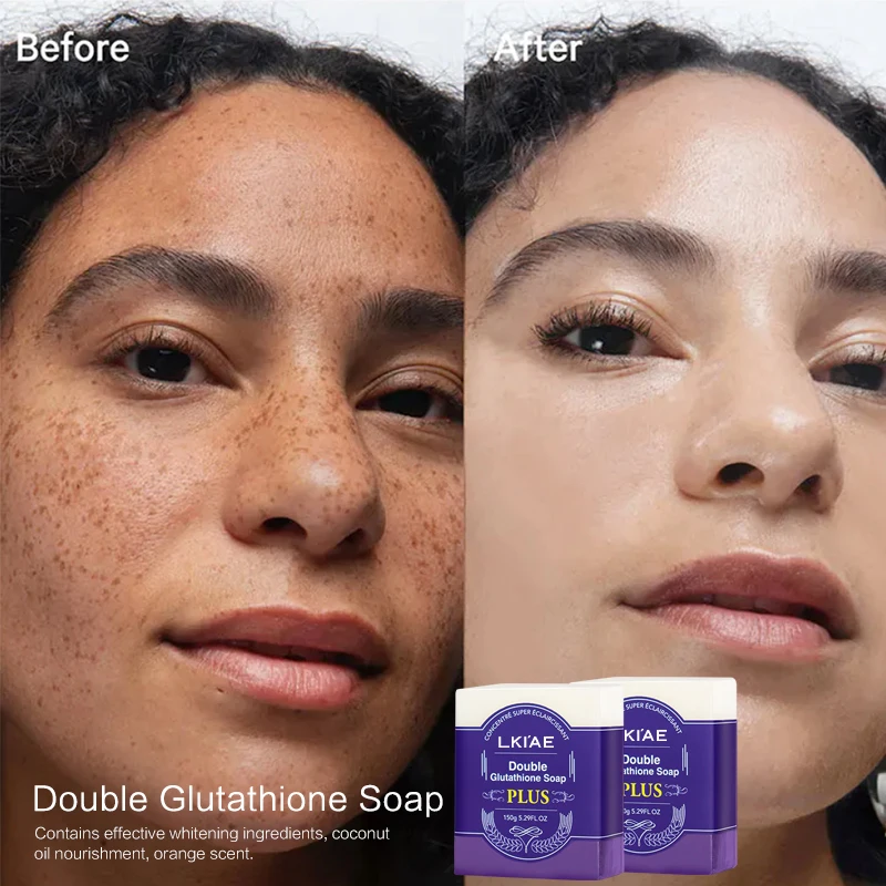 Private Label Natural Organic Olive Oil Gluta Exfoliating Beauty Vegan Skin Care Bleaching Natural Lavender Handmade Soap Bar